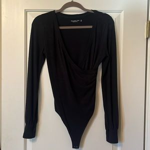 Abercrombie and Fitch black bodysuit